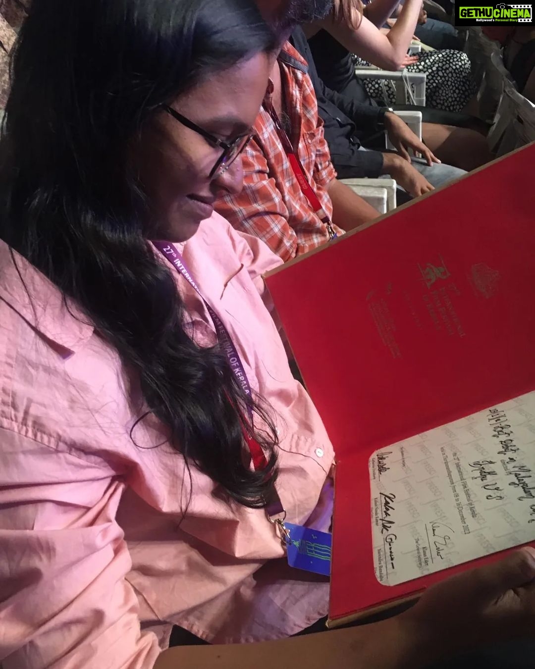 Nithya Menen Instagram - Proud of you, @indhusss.. I know what you are capable of and I hope your potential gets realised fully 😊