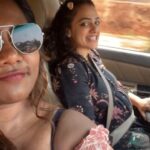 Nithya Menen Instagram - On our way to location FOR SHOOT... @sayanoraphilip @archana_padmini @amrutasubhash .. ♥️ Have you seen Four Pregnant Women in a car together ? :D I'm sure we shocked anyone who looked .. Edited by : @athulya_ashadam 🤘🏼