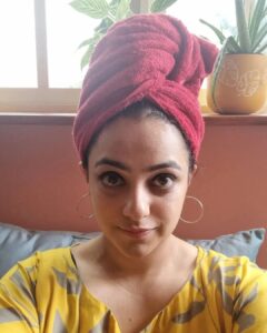 Nithya Menen Instagram - hmmmmm .. 

#MasterPeace 
@sreejithsnark  @disneyplushotstar