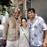 Nithya Menen Instagram – A wonderful birthday at Sri Aurobindo Ashram and the Aurobindo School. An unexpected birthday gift ✨️ to be able  to sit in silence at the most exceptional of places,  and the birthday meditation.. 
And the pleasure of spending time with the lovely @_adilhussain .. 
Thank you @samsarkar for the bike rides, the experience, the food :) 
Outfit,  although you can’t see it well, by @craftedbybinks .. my new favorite dress makers !