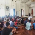 Nithya Menen Instagram – A wonderful birthday at Sri Aurobindo Ashram and the Aurobindo School. An unexpected birthday gift ✨️ to be able  to sit in silence at the most exceptional of places,  and the birthday meditation.. 
And the pleasure of spending time with the lovely @_adilhussain .. 
Thank you @samsarkar for the bike rides, the experience, the food :) 
Outfit,  although you can’t see it well, by @craftedbybinks .. my new favorite dress makers !