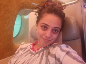 Nithya Menen Instagram - ✈️ a selfie once in a while