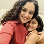 Nithya Menen Instagram - Will miss you guys .. 🤎 @ivana_kaur @theamitsadh @mayankvsharma @bharathwaajsubbu ... especially my baby Ivana.. you will grow up into being the most loving and gentle girl ever :) I hope to see you again often through it 🌸🤍