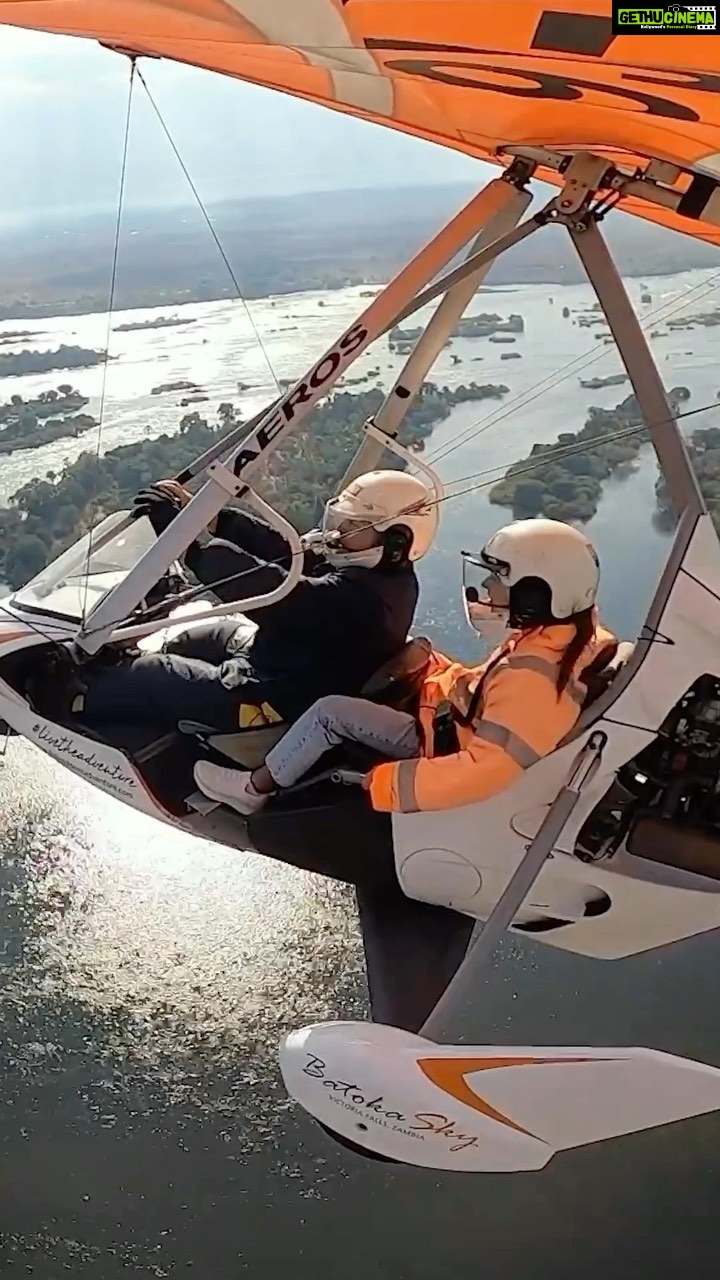 Niti Taylor Instagram - The greater your struggle, the more glory you will feel in overcoming it♥️ You deserve to celebrate even the smallest of your wins🐥 #ididit #conqueredmyfear #braveme#proudofme#microlight #flyinghigh
