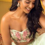 Nivedhithaa Sathish Instagram - Embrace all that is you. 🤎 Shot by - @prachuprashanth Styled & Outfit by - @chaitanyarao_official Makeup by - @reenapaiva Jewllery by - @mspinkpantherjewel