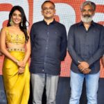 Nivedhithaa Sathish Instagram - HOW CAN I NOT!! Congratulations @ssrajamouli sir @mmkeeravani garu and the entire team of #RRR ❤️ What a moment for Indian cinema yet again! #RRR #Oscars95 🔥 @shobuy_ Thank you for this moment. To many more sir 🙌🏻