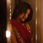 Nivedhithaa Sathish Instagram - I'm a lookalike of my papa but sometimes I see my mother in my eyes, and I love that. Shot by - @madras_ponnu you’re god sent, my love. ♥️ Saree - @izhai_thestore Hair by - @hemalathahairandmakeup