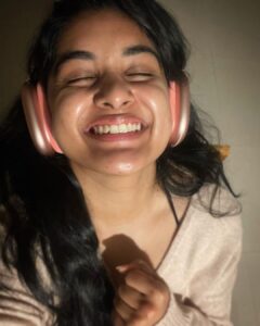 Nivetha Thomas Instagram - When AR Rahman decides to hum unannounced.