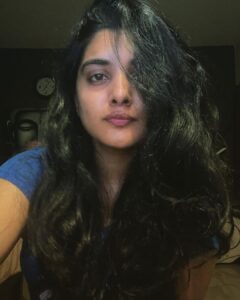 Nivetha Thomas Instagram - Hair is messy and Messy hair mean different things. But either way, here we are.