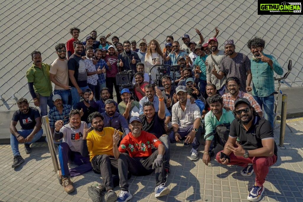 Nivin Pauly Instagram - Here we wrap the first schedule of #NP42 in U.A.E Thank you team for this love and support ❤️ @haneef_adeni @iamlistinstephen @magicframes2011 @paulyjrpictures