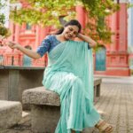 Noorin Shereef Instagram - Wear it to flaunt it.🦋 @arun_sathyan_n | @ashi_ashz