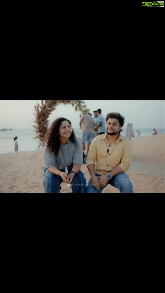 Noorin Shereef Instagram - Here is a glimpse of The Final Episode of #Fahinoor Engagement Story Series ♥️🥹 @fahim_safar “MASHA ALLAH” Streaming from 2 Pm IST on My Youtube Channel. Tomorrow Jan 6th Friday Link in bio. Do watch! And keep loving. Video by : @avalonweddings Event : @redapronevents Bride’s attire : @ladies_planet_ Groom’s attire : @attirebycharms Photo & Video Shoot Location : @malabaroceanresort Photoshoot Makeup : @theglamupstudio | @djsagy.official Event day makeup : @ashna_aash_ ( Bride) | @artist_makeover_studio (Groom) Event venue : @jajisqcafe Mehendi by : @mehandi_by_saahi Event curator : @chefshameem