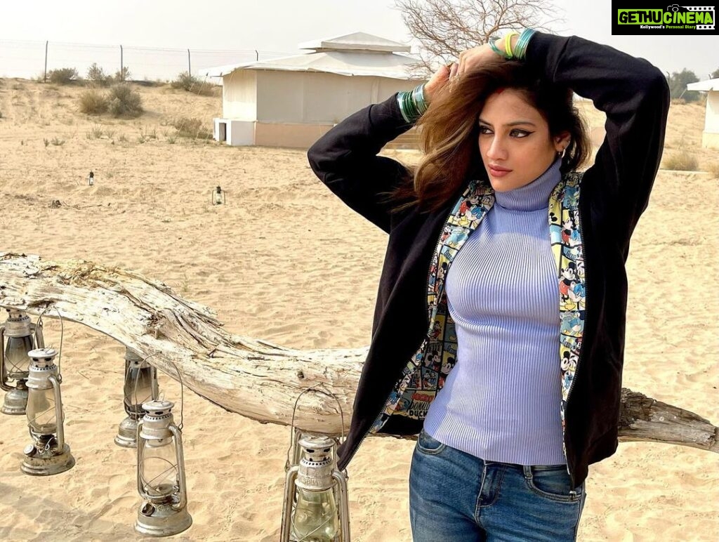 Nusrat Jahan Instagram - If a Flower Can Flourish in the Desert, You Can Flourish anywhere… 🌸