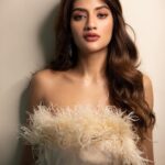 Nusrat Jahan Instagram - 🦢 🦢 🦢 Outfit: @clothing.misaki Click: @abhinaskarphotography Styling: @kiara_sen111 Make-up: @brushofpritam Hair: @ginni_love21 😎: @avi_shake__