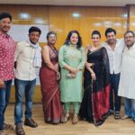 Oindrila Sen Instagram - Nandan visit with my #lovemarriage team Thank u for all the love ❤️