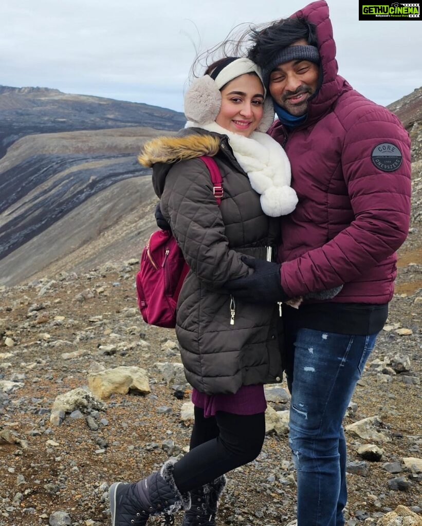 Oindrila Sen Instagram - #Love on #Lava 😉♥ Volcano In Iceland