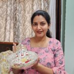 Pallavi Ramisetty Instagram - Do follow @saibhavidecors for all types of German silver Pooja items, decoration items,return gifts, etc... They are providing international shipping also and they customized decoration items orders as per customer requirements...do checkout @saibhavidecors and place your orders WhatsApp 9618981518/ 8919050393 #saibhavidecors #primereels #germansilver #saibhavidecors #pallaviramisetty
