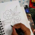 Pallavi Ramisetty Instagram – 💜❤💛 #hobbie #art #anytime #colours#creativity 😊
