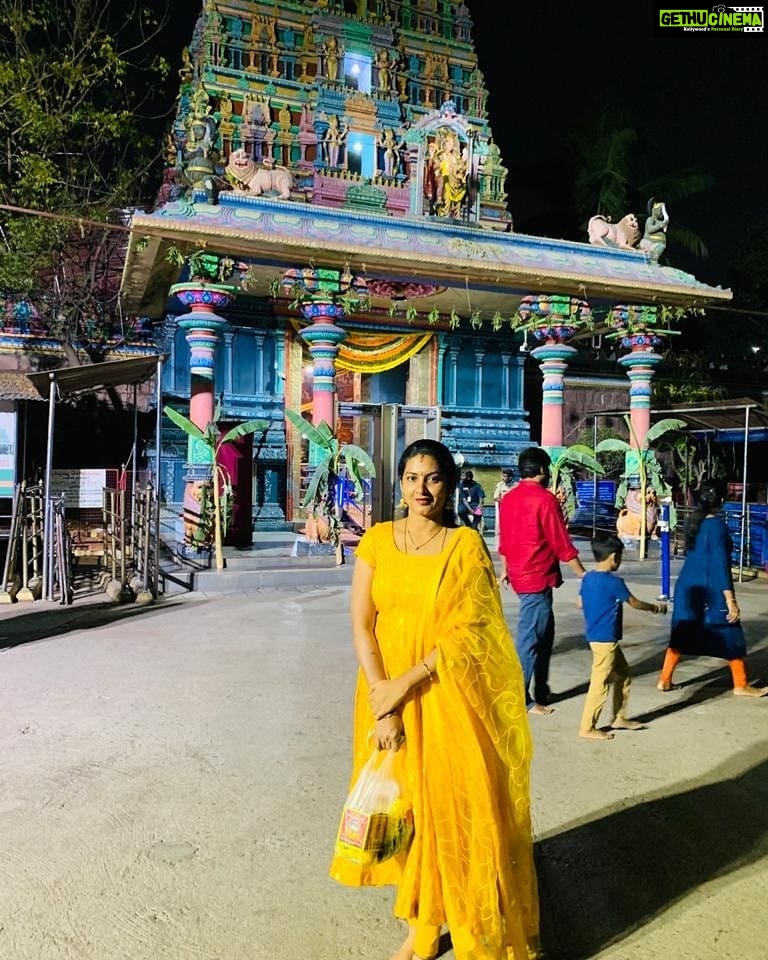 Pallavi Ramisetty Instagram - 🙏 pedhamma temple Pedhammatalli Temple