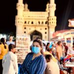 Pallavi Ramisetty Instagram - 🦋 📸 @dileepkumar.1988😘 #charminar #hyderabad #nightlifephotography #pallaviramisettyofficial #happysunday Charminar