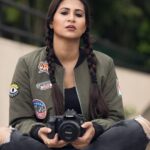 Parineeta Borthakur Instagram - While posing with the 📸 Pic credit goes to none other than @abyjitphoto Make up and hair- self #tuesdaymotivation #canon #picoftheday #jacket #plats #thoughts #indianactor #actorslife Mumbai, Maharashtra