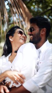 Pavani Reddy Instagram - Happy Valentine’s Day my world @amir__ads ❤️
#love #laughter 
📸 : @black_magic_creations @rohanbmc