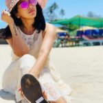 Pavani Reddy Instagram – ♥️🥰 
PC : @anu_anushachowdary 😍
#beach #love #live #laugh #picoftheday #feelings #instagram #instagood #myself #vibes