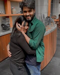 Pavani Reddy Instagram - Really blessed to have person like you who only knows to spread happiness  in others life and wish only good for others,the amount of love and care that I receive from you hope you get everything on this earth that makes you happy stay blessed. thanks for being in my good and bad  loving every moment being with you, a man with golden heart Iam falling short of words want to say so many thing but Iam very bad at it love you da happy birthday @amir__ads 
#happybirthday