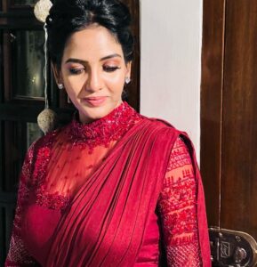 Pavani Reddy Instagram - ❤️ 
📸: @amir__ads 
🥼: @sidneysladenofficial 
👗: @fatiz_official 
💄: @essensemakeup 
Hairstyle: @luke_the_hairstylist 
Styling : @sunilkarthik_sk 
#vijaytellyawards2023 #awards #night