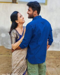 Pavani Reddy Instagram - MINE❤️
Saree by @amir__ads 😝
📷: @kavi_kavitha__6111 
Assitant camera : @cine.anand 😂
#positiveday #aboutyesterday