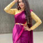 Pavithra Janani Instagram - Caption!!! ⭐️ #pavithrajanani #kindofstyle #vijaytelevisionawardsprelude