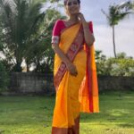 Pavithra Janani Instagram – ☺️ 😉

Saree @ashas_womens_collection