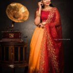 Pavithra Janani Instagram - Always stay true to yourself ✌🏻☺️ Mua @mathi_makeup_hair Jewelleries @nivabridalgallery Outfit @varsh_design_studio PC @happy_captures_ Venue @elfotografo.in
