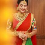 Pavithra Janani Instagram - 🌹 Mua @lakshana_priya_mua Outfit @lakshana_designer_studio Pc @bhoopalm_official Jewelleries @chennai_jazz