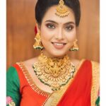Pavithra Janani Instagram - 🌹 Mua @lakshana_priya_mua Outfit @lakshana_designer_studio Pc @bhoopalm_official Jewelleries @chennai_jazz
