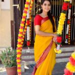 Pavithra Janani Instagram - Simple n elegant sarees @ashas_womens_collection Swipe left for more collections Thank you 🥰