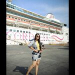 Pavithra Janani Instagram - First time travelling in Cruise, @cordeliacruises the adventure has just begun Pc @bhoopalm_official #cordeliacruises #indiancruiseline #cruiseholidays #cityonthesea #perfectholiday #mvempress #holidayatsea #cruisevacation #bucketlist