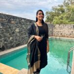 Pavithra Janani Instagram - Calm ☺️ Most comfortable outfit @_label.by.dheeshi_ #thendralvanthuennaithodum #abhi #pavithrajanani💜