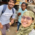 Pavithra Janani Instagram - #unplannedtrip #lastminutetrip Chennai to Madurai - private bus (nit 12clk) Madurai bus stop to Krishnan Kovil - townbus Krishnan Kovil to sethunaranayapuram - tipper lorry 🚛 😍 Sethunarayapuram to sathuragiri - shareauto Thank u for tolerating my tortures and being there for me always 😍😩😭@udhayakumar_u_k 🧿 Thank u @jack_mj7 so much fun with u thambi 🫰🏻 #anmegapayanam #memorabletrip😍 #swipeleft⬅️