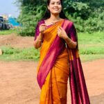 Pavithra Janani Instagram - Beautiful n pretties sarees @dsrsarees Accessories @made_for_hers #abhi #thendralvanthuennaithodum #swipeleft👈