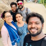 Pavithra Janani Instagram - Unplanned trips r the best ☺️❤️🧿 @tharsika_tharshi @barath_blze @deepakjithu @rbpixels_80d thanks for taking care of me guys 😉❤️ #parvathamalai🕉️🔱🐚 #divinevibes🔱 #tenthouse⛺ #yelagiridiaries #onspotshopping #roadsidefood #lovetotravel❤️ #bheemafalls #bestexperiences #positivevibesonly✨