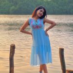 Pavithra Lakshmi Instagram - Marching into 2023 with a lot of sunshine💫 Wearing @aarkeritukumar PC:the legend @adithyark.music 🌞😍