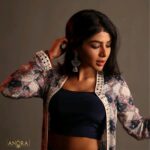 Pavithra Lakshmi Instagram - Add an extra oomph to your style game with this stunning 3-piece party wear! The long, digitally printed overcoat with mirror embroidery is the showstopper, while the draped satin skirt and crop top combo add a touch of elegance. And who better to slay this look than the gorgeous @pavithralakshmioffl making heads turn with every step in this ensemble? We are located in Sri Nagar Colony, Saidapet. Contact us at +91 7604-846084 #fashion #partywear #celebritystyle #anora #renting #designer #clothes #kalamkari #kalamkarimaterial #rentingclothes #allinoneplace #inhouse #jewels #photography #collection #luxurylifestyle #mua #apparels #fashionhub #ornaments #clothingstore #occationalwear #dancewear #seasonal #collection #apparels #highendfashion #chennai #fashionparadise #artstudio Saidapet, Tamil Nadu, India