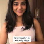 Pavithra Lakshmi Instagram - Easy steps to follow for glowing skin ✨ - Keep drinking water at regular intervals to ensure your body is well hydrated - Mediation has various benefits and doing it everyday for 10-15 minutes can have really good results - Sticking to a Skincare regimen & taking care of your skin from Am to Pm is important. I apply @olayindia AHA Serum in the day which helps to reduce 5 year old stubborn acne marks in 4 weeks & evens skin tone. And the Retinol 24 Serum is to be used in the night as it provides overnight hydration & is beauty sleep in a bottle. - Having a balanced diet is the key. - Lastly ensure to get 8 hours of sleep everyday cause we need to be well rested. Let me know in the comments below what steps do you follow? Also get an additional 10% off on the Olay range on Nykaa by using code - OLAYOFF10 💁🏻‍♀️ #Ad #OlayAHASerum #OlayRetinol24Serum #GoneIn4Weeks #BeautySleepInABottle #AmPm #Skincare