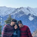 Pavithra Lakshmi Instagram - In a winter wonderland ❤️ @adithyark.music @vignesh_kumar.rb