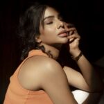 Pavithra Lakshmi Instagram – Live for the moments that gives happiness to your soul🔶📙
Shot by @irst_photography 
Styled by @shimona_stalin
Mua @makeupby_kiruthiga 
Hair @soniyarameshbabu_muah