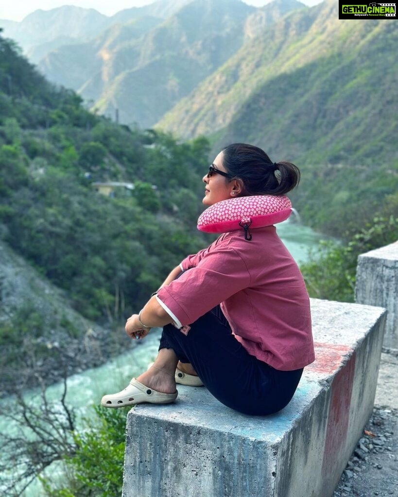 Payal Rajput Instagram - Adopt the pace of nature 🍃 Rishikesh ऋषिकेश