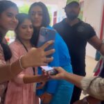 Payal Rajput Instagram - A glimpse into my day! Follow along as I take you through the highlights of my day in one reel. From college visits, press meet to photoshoots 🫶🏼 Outfit by - @ikichic_official Styled by - @styleitupwithraavi Thanks Ravneet for the beautiful outfit 🩵 #mayapetikaonjune30 Thanks #vizag , love u the most 🩵