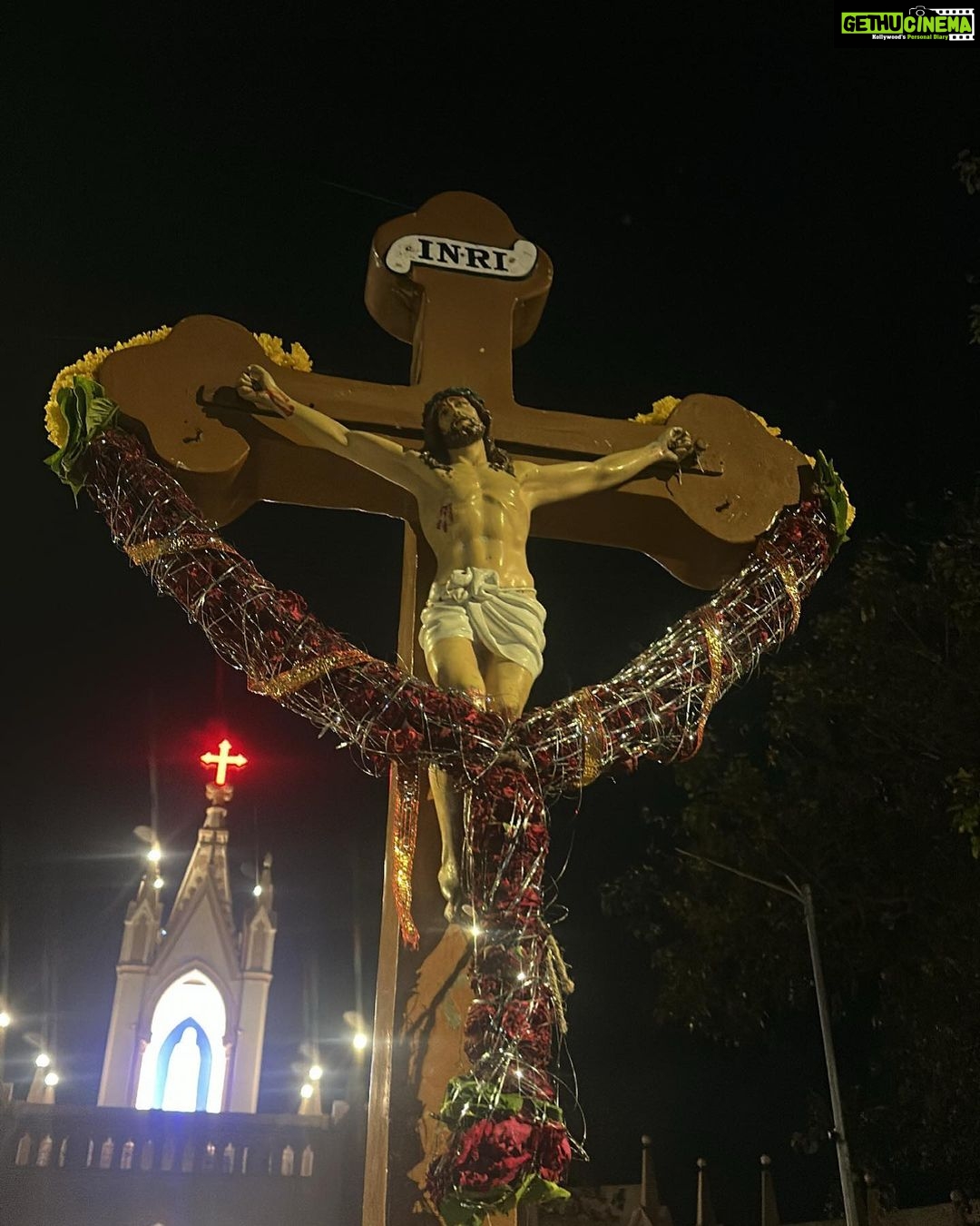 Payal Rajput Instagram - ✝️ Mount Mary Church Bandra Bandstand