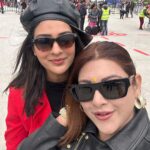 Payal Rajput Instagram - Sometimes the best adventures are the ones that are shared with your best friends … #frinedsforlife❤️ #kedharnathdarshan 🙏🏼 Har har Mahadev 🙏🏼 Kedarnath Temple